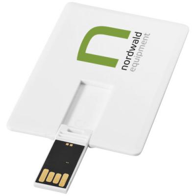 Image of Slim card-shaped 2GB USB flash drive