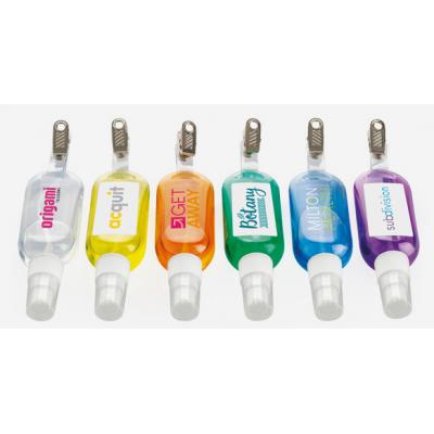 Image of Waterless Hand Sanitiser with Clip