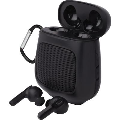 Image of Remix auto pair true wireless earbuds and speaker