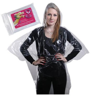 Image of Rain Poncho With Sticker